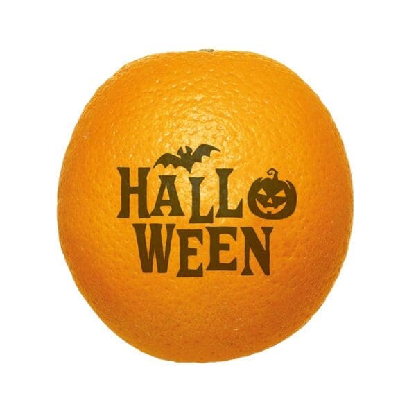 LogoFrucht Orange Halloween