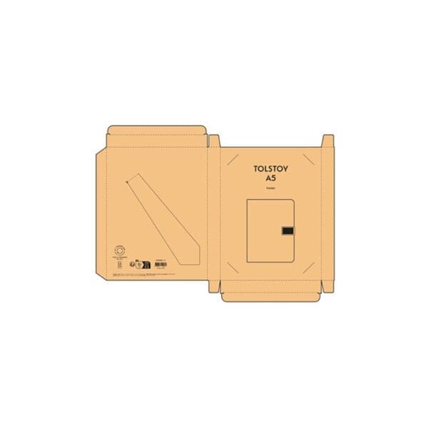 Tolstoy A5 Mappe rPET 70 gsm