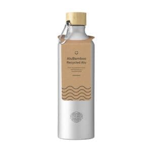 AluBamboo GRS Recycled Alu 750 ml Wasserflasche