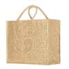 Jute-Blocktasche L Plastic Free Natural