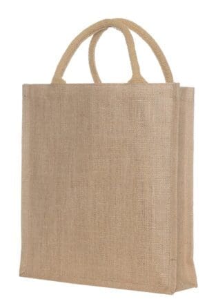 Jute-Blocktasche M Natural