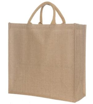 Jute-Blocktasche XL Natural