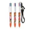 BIC® 4 Colours Fine Kugelschreiber + Lanyard