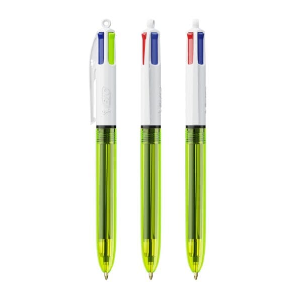 BIC® 4 Colours Fluo Kugelschreiber