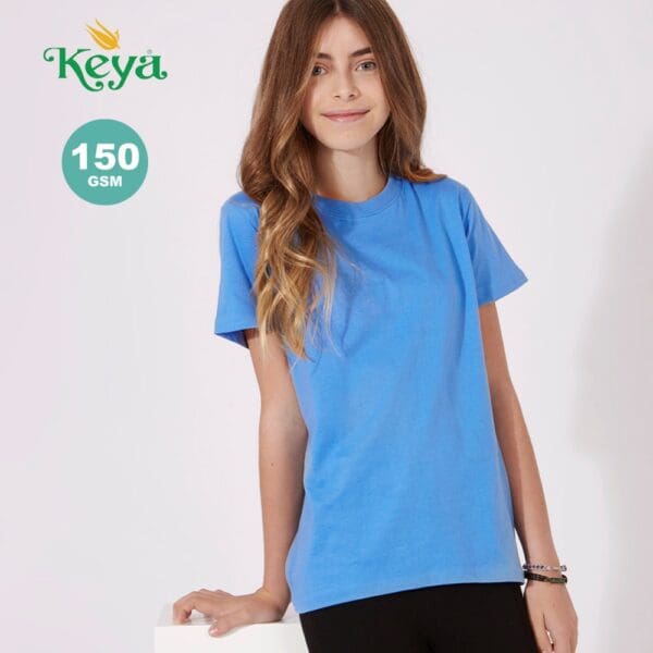 Kinder Farbe T-Shirt "keya" YC150