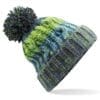 Beechfield - Corkscrew Pom Pom Beanie