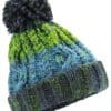 Beechfield - Junior Corkscrew Pom Pom Beanie