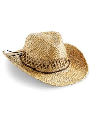 Beechfield - Straw Cowboy Hat