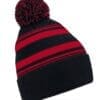 Beechfield - Striped Fan Beanie