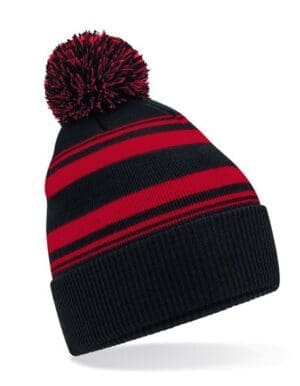 Beechfield - Striped Fan Beanie