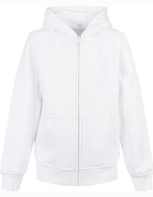 Build Your Brand - Kids´ Organic Basic Zip Hoody