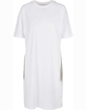 Build Your Brand - Ladies´ Organic Oversized Slit Tee Dress