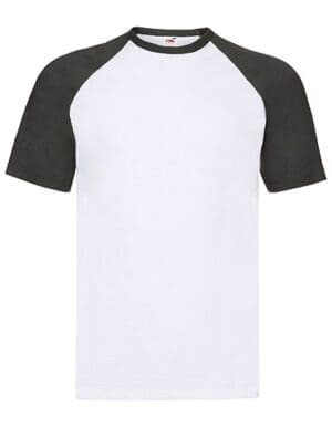 Fruit of the Loom - Short Sleeve Baseball T