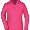 Jacket James&Nicholson - Ladies´ Basic Fleece