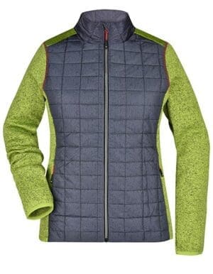 Jacket James&Nicholson - Ladies´ Knitted Hybrid