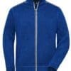 Jacket James&Nicholson - Men´s Knitted Workwear Fleece - SOLID