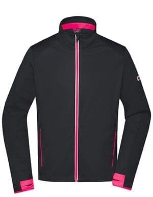 Jacket James&Nicholson - Men´s Sports Softshell