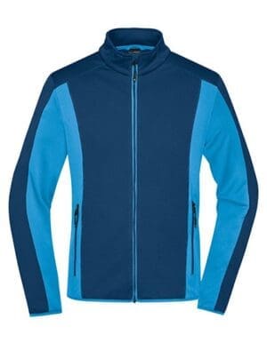 Jacket James&Nicholson - Men´s Structure Fleece