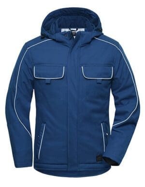 Jacket James&Nicholson - Workwear Softshell Padded - SOLID