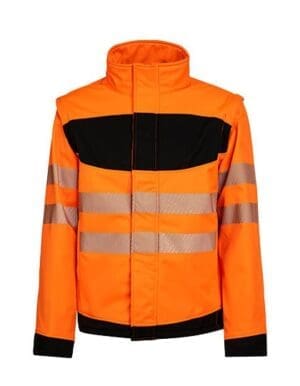 Jacket Korntex - EOS Hi-Vis Workwear Softshell With Printing Area