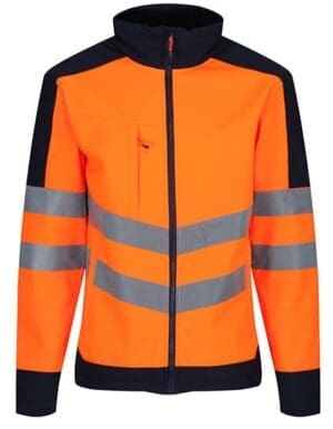 Jacket Regatta High Visibility - Pro Hi-Vis Softshell