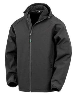 Jacket Result Genuine Recycled - Men´s Recycled 3-Layer Printable Hooded Softshell