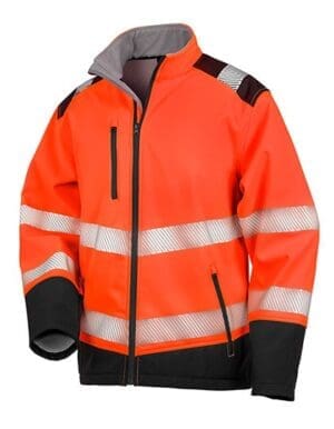 Jacket Result Safe-Guard - Printable Ripstop Safety Softshell