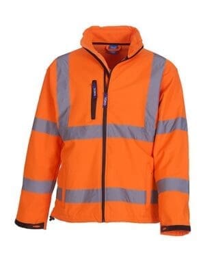 Jacket YOKO - Hi-Vis 2 Bands & Braces Softshell