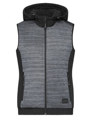 James&Nicholson - Ladies´ Padded Hybrid Vest