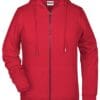 James&Nicholson - Ladies´ Zip-Hoody