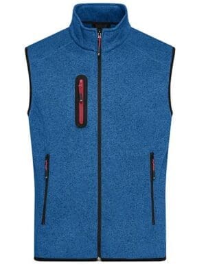 James&Nicholson - Men´s Knitted Fleece Vest