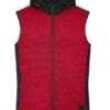 James&Nicholson - Men´s Padded Hybrid Vest