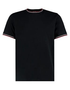 Kustom Kit - Fashion Fit Tipped Tee