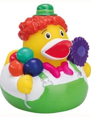 Mbw - Schnabels® Quietsche-Ente Clown