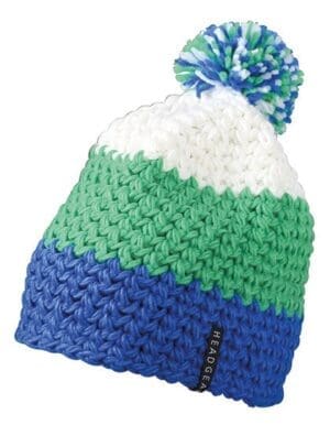 Myrtle beach - Crocheted Cap With Pompon