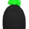 Myrtle beach - Pompon Hat With Contrast Stripe