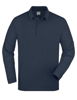 Polo-Piqué James&Nicholson - Long-Sleeved