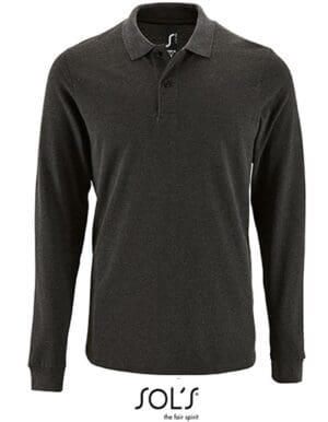 Polo SOL´S - Men´s Long-Sleeve Piqué Shirt Perfect