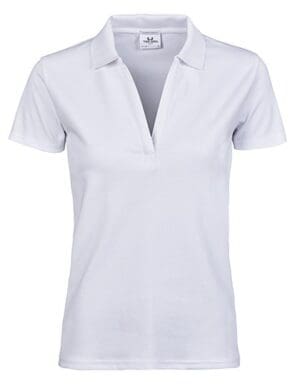 Polo Tee Jays - Women´s Luxury Stretch V-Neck