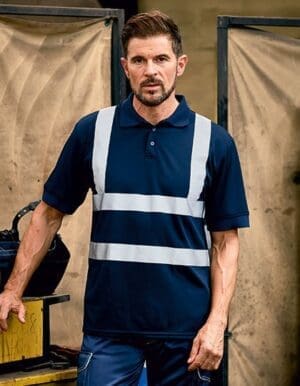 Polo YOKO - Two Band & Brace Hi-Vis Shirt