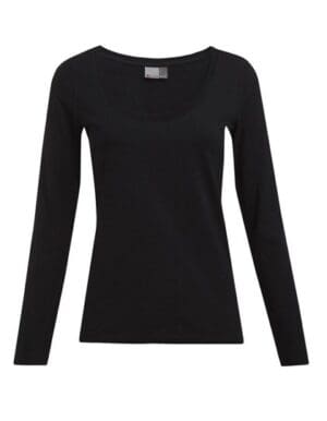 Promodoro - Women´s Slim Fit-T Long Sleeve