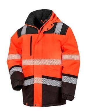 Result Safe-Guard - Printable Waterproof Softshell Safety Coat