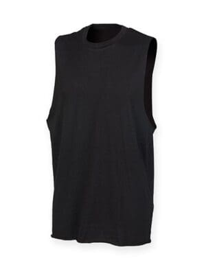 SF Men - Men´s High Neck Slash Armhole Vest