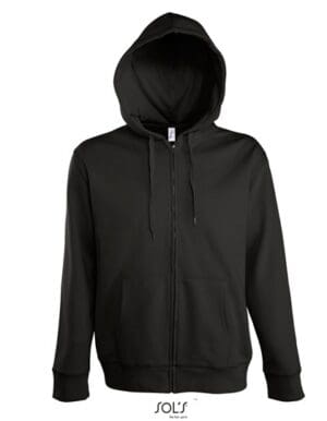 SOL´S - Men´s Hooded Zipped Jacket Seven