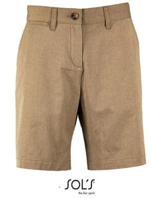 SOL´S - Women´s Chino Bermuda Shorts Jasper