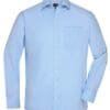 Shirt James&Nicholson - Men´s Longsleeve Micro-Twill