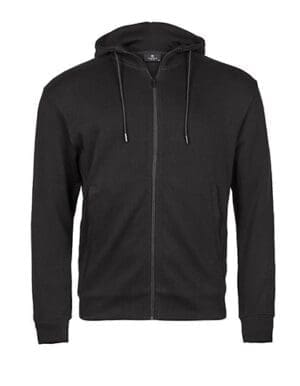 Tee Jays - Ribbed Interlock Hooded Full Zip