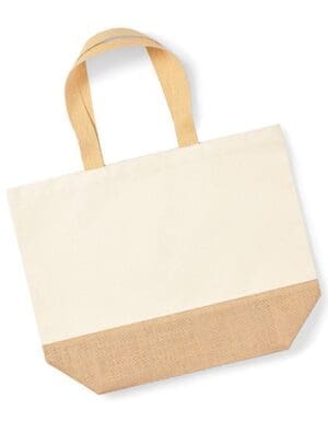 Westford Mill - Jute Base Canvas Bag XL