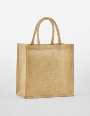 Westford Mill - Natural Starched Jute Mini Gift Bag