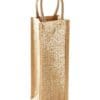 Westford Mill - Shimmer Jute Bottle Bag